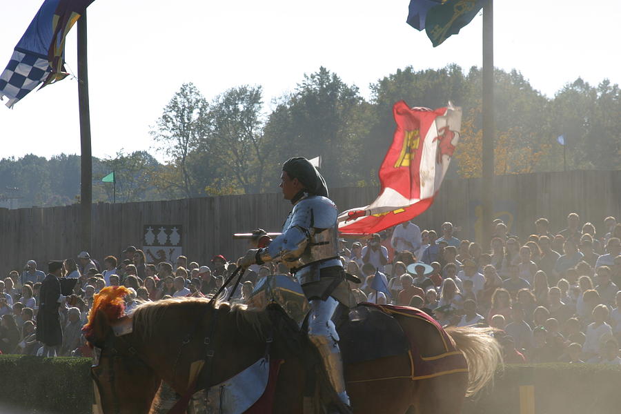 Actor Photograph - Maryland Renaissance Festival - Jousting and Sword Fighting - 1212131 by DC Photographer