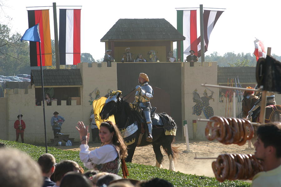 Actor Photograph - Maryland Renaissance Festival - Jousting and Sword Fighting - 1212133 by DC Photographer