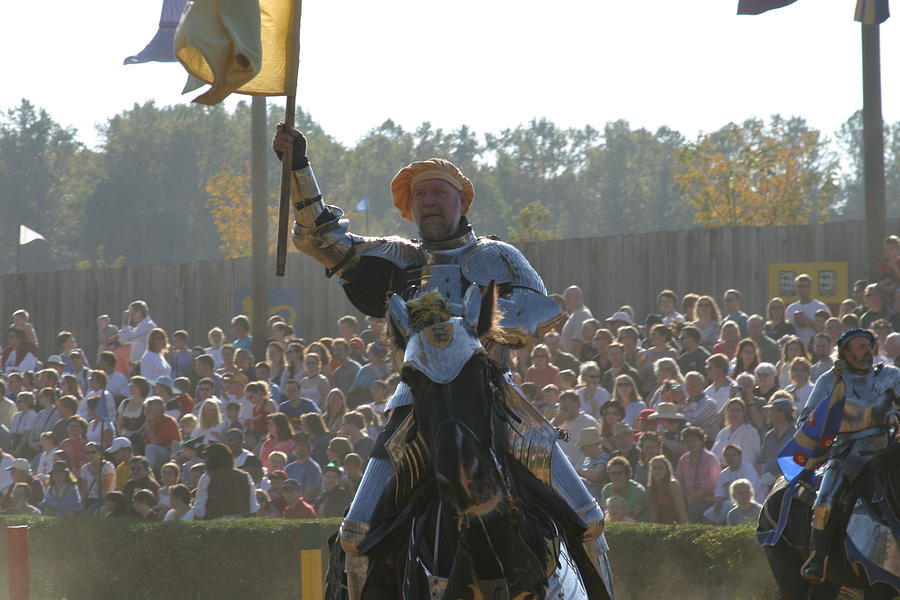 Actor Photograph - Maryland Renaissance Festival - Jousting and Sword Fighting - 1212143 by DC Photographer