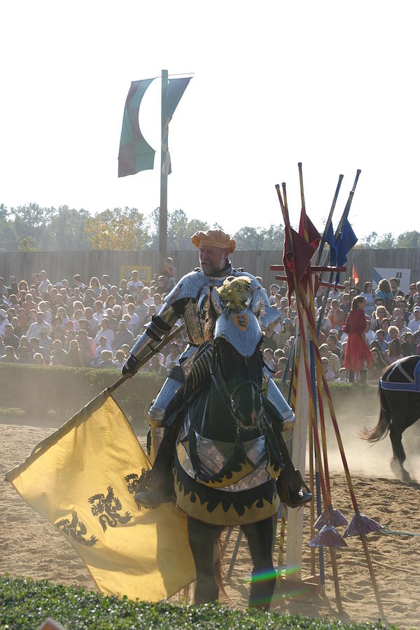 Actor Photograph - Maryland Renaissance Festival - Jousting and Sword Fighting - 1212145 by DC Photographer