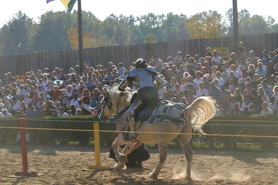 Actor Photograph - Maryland Renaissance Festival - Jousting and Sword Fighting - 1212167 by DC Photographer