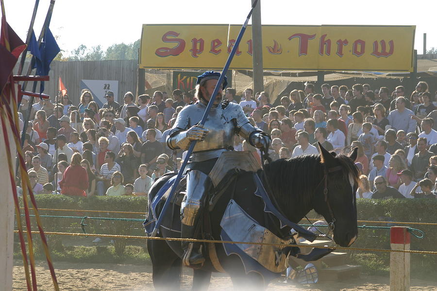 Actor Photograph - Maryland Renaissance Festival - Jousting and Sword Fighting - 1212169 by DC Photographer