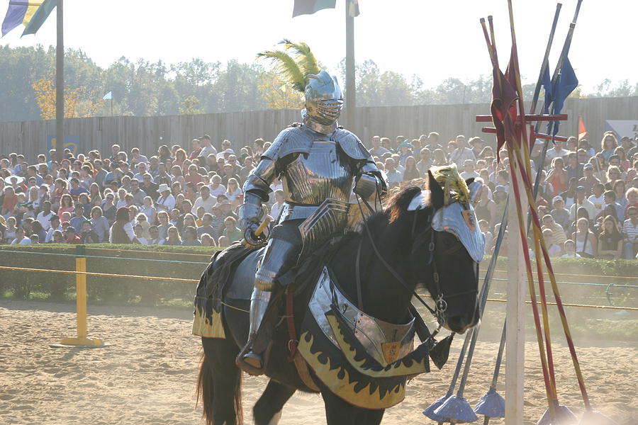 Actor Photograph - Maryland Renaissance Festival - Jousting and Sword Fighting - 1212172 by DC Photographer