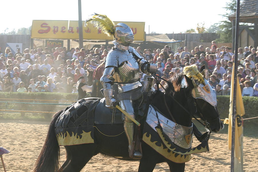 Actor Photograph - Maryland Renaissance Festival - Jousting and Sword Fighting - 1212173 by DC Photographer