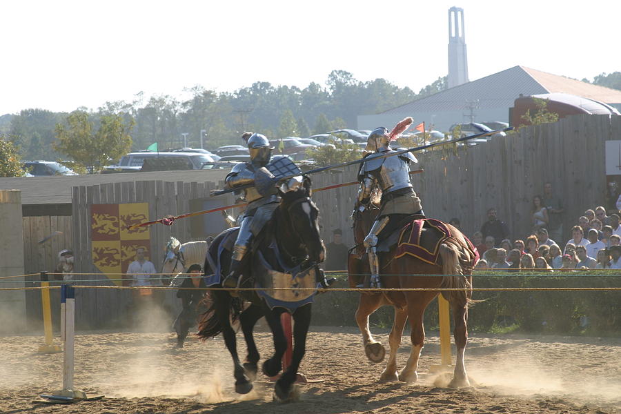 Actor Photograph - Maryland Renaissance Festival - Jousting and Sword Fighting - 1212188 by DC Photographer