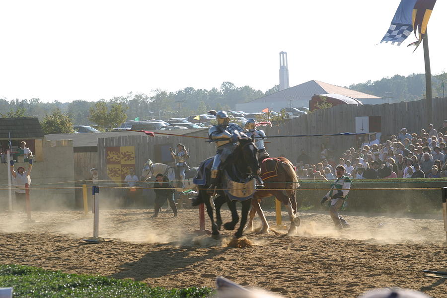 Actor Photograph - Maryland Renaissance Festival - Jousting and Sword Fighting - 1212193 by DC Photographer