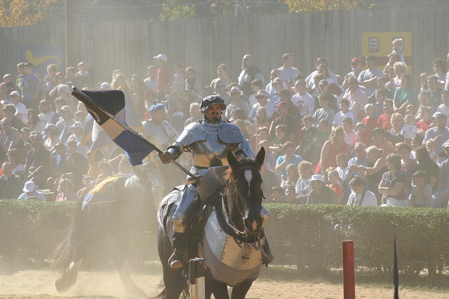 Actor Photograph - Maryland Renaissance Festival - Jousting and Sword Fighting - 1212204 by DC Photographer