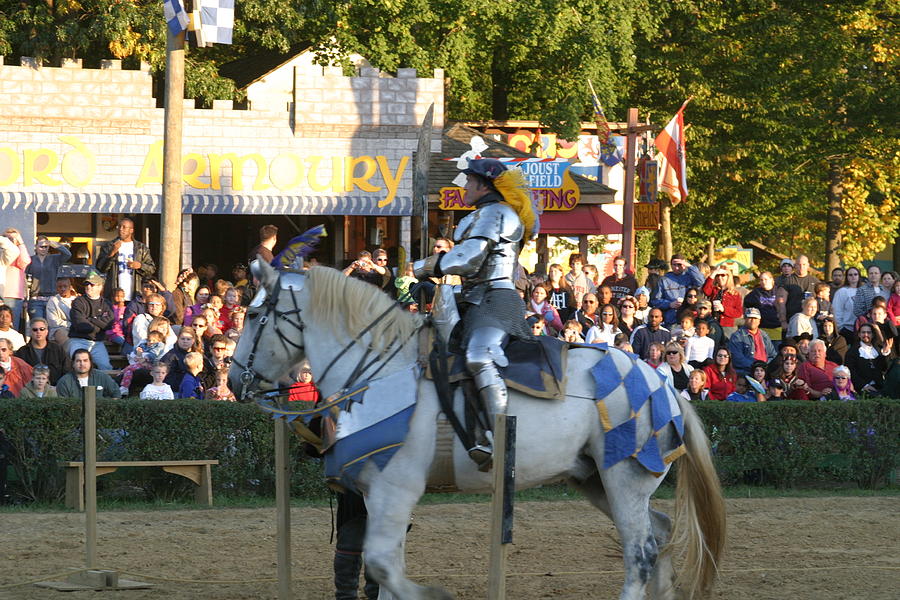 Actor Photograph - Maryland Renaissance Festival - Jousting and Sword Fighting - 121231 by DC Photographer