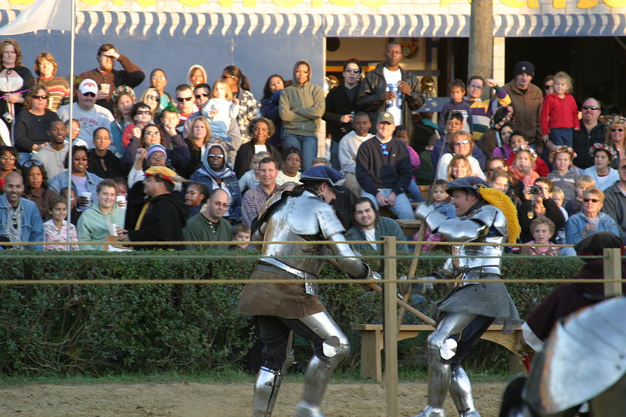 Actor Photograph - Maryland Renaissance Festival - Jousting and Sword Fighting - 121235 by DC Photographer
