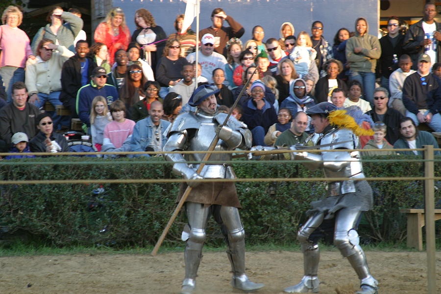 Actor Photograph - Maryland Renaissance Festival - Jousting and Sword Fighting - 121238 by DC Photographer
