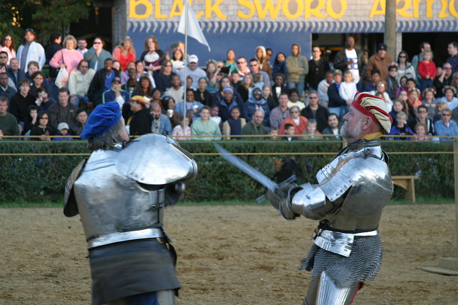 Actor Photograph - Maryland Renaissance Festival - Jousting and Sword Fighting - 121242 by DC Photographer