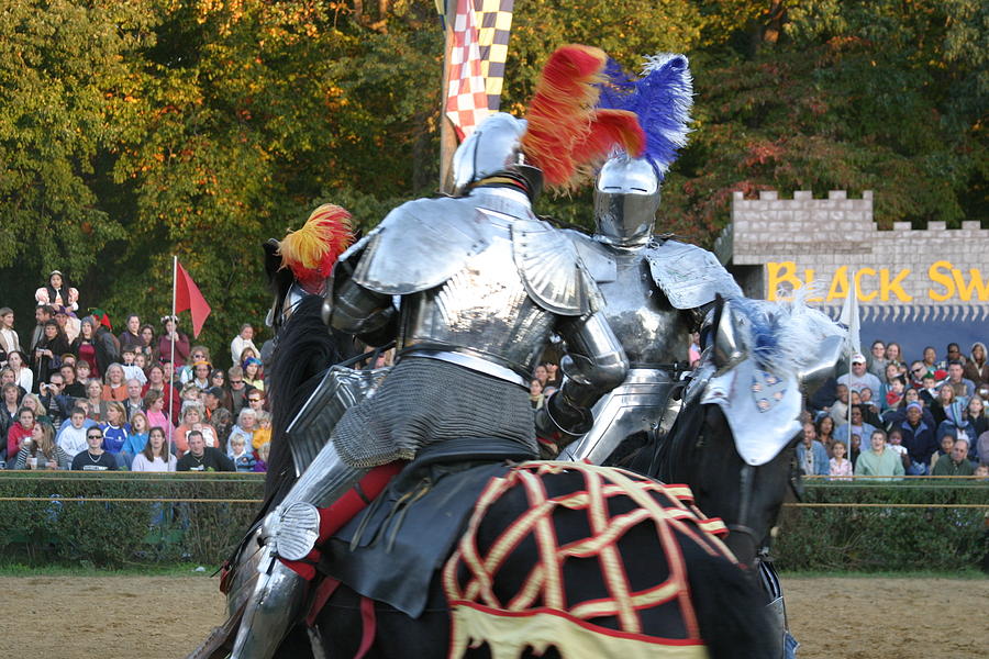 Actor Photograph - Maryland Renaissance Festival - Jousting and Sword Fighting - 121246 by DC Photographer