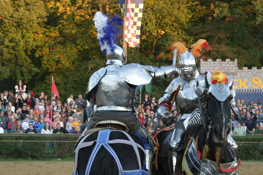 Actor Photograph - Maryland Renaissance Festival - Jousting and Sword Fighting - 121248 by DC Photographer