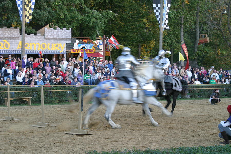 Actor Photograph - Maryland Renaissance Festival - Jousting and Sword Fighting - 121251 by DC Photographer