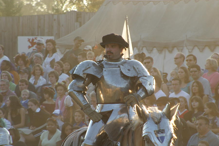 Actor Photograph - Maryland Renaissance Festival - Jousting and Sword Fighting - 121266 by DC Photographer