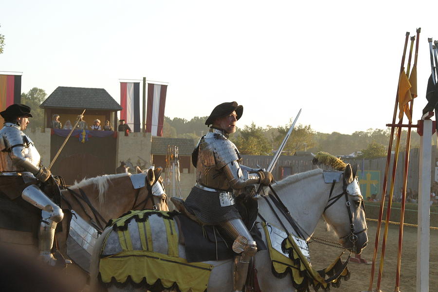 Actor Photograph - Maryland Renaissance Festival - Jousting and Sword Fighting - 121267 by DC Photographer