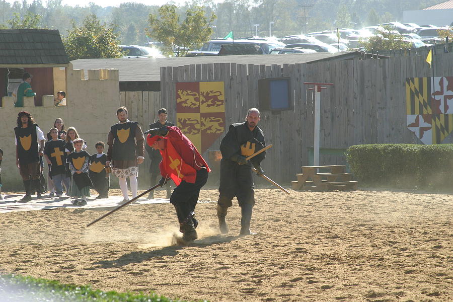 Actor Photograph - Maryland Renaissance Festival - Jousting and Sword Fighting - 121277 by DC Photographer
