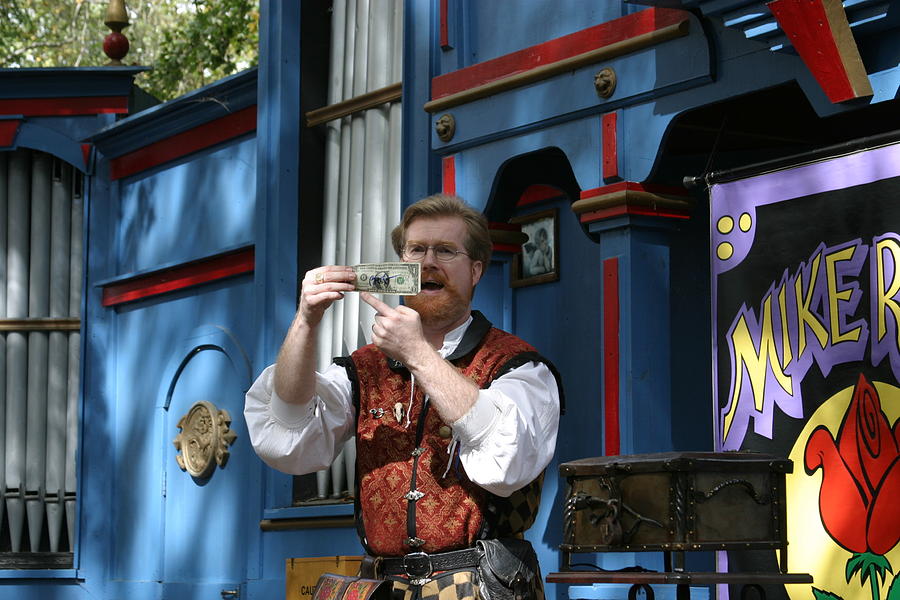Rose Photograph - Maryland Renaissance Festival - Mike Rose - 12125 by DC Photographer