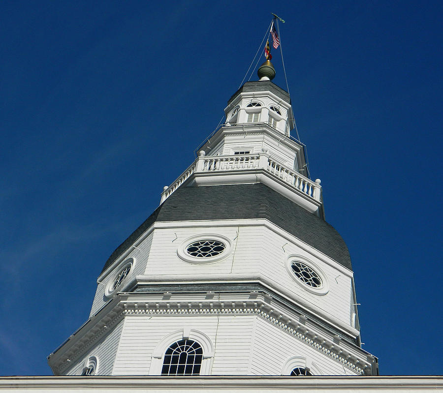 Maryland State House Dome - Annapolis Photograph