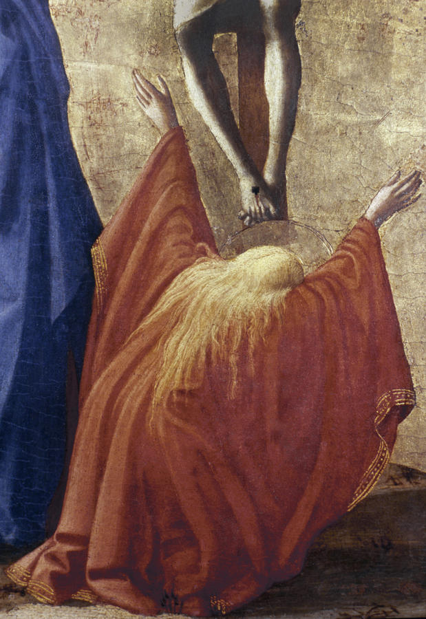 Masaccio Crucifixion Painting by Granger