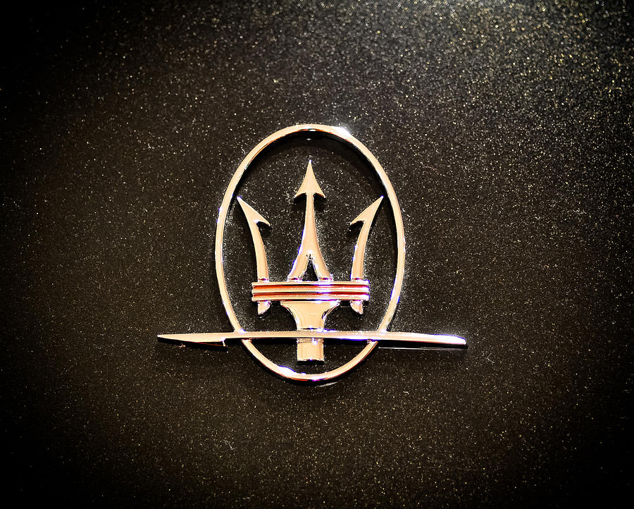 Maserati logo on sale