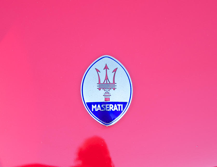 Maserati Shield  Photograph by Dave Koontz