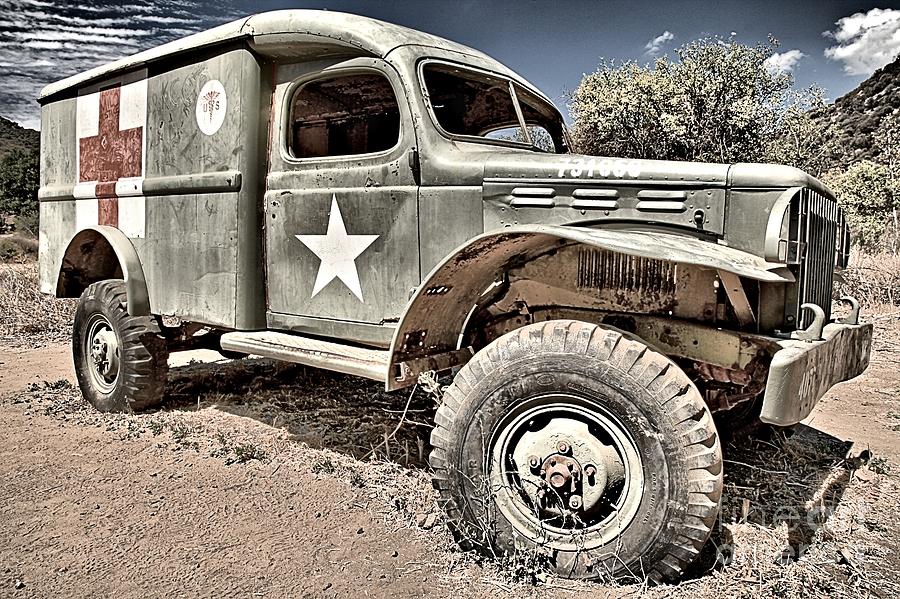 MASH Medic Truck Up Close Photograph by Adam Jewell