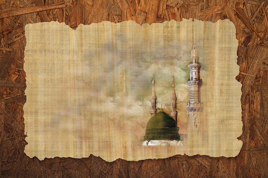 Masjid e Nabwi 01 Painting by Catf