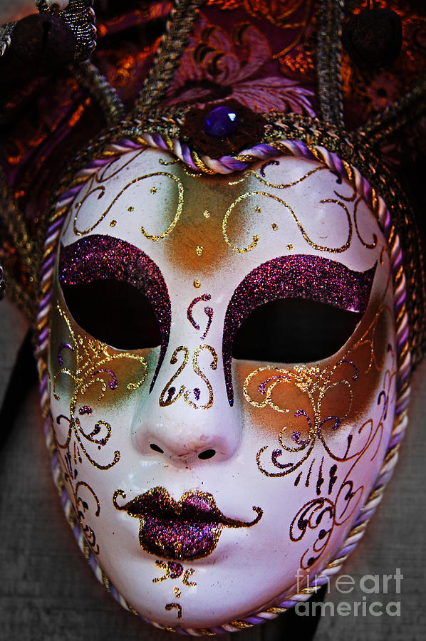 Mask Photograph - Mask 2 by Ben Yassa