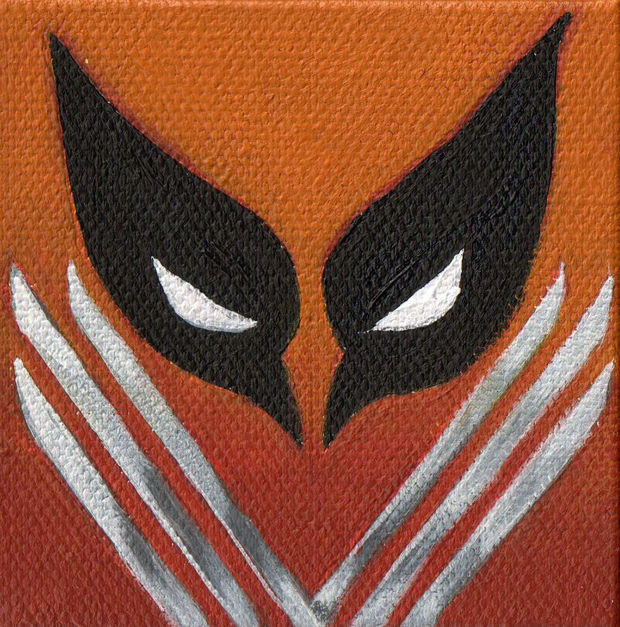 Acrylic Painting - Mask and Blades by Arturo Vilmenay Acrylic Painting - Mask and Blades by Arturo Vilmenay