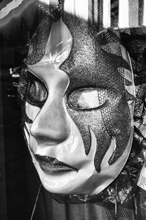 Mask Leftside Digital Art by Michael Thomas