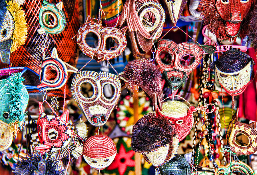 Mask Me in El Casco by Diana Sainz Photograph by Diana Raquel Sainz