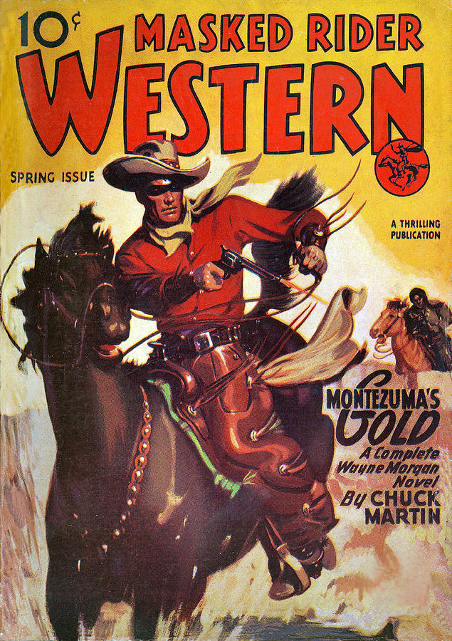 Masked Rider Western Photograph