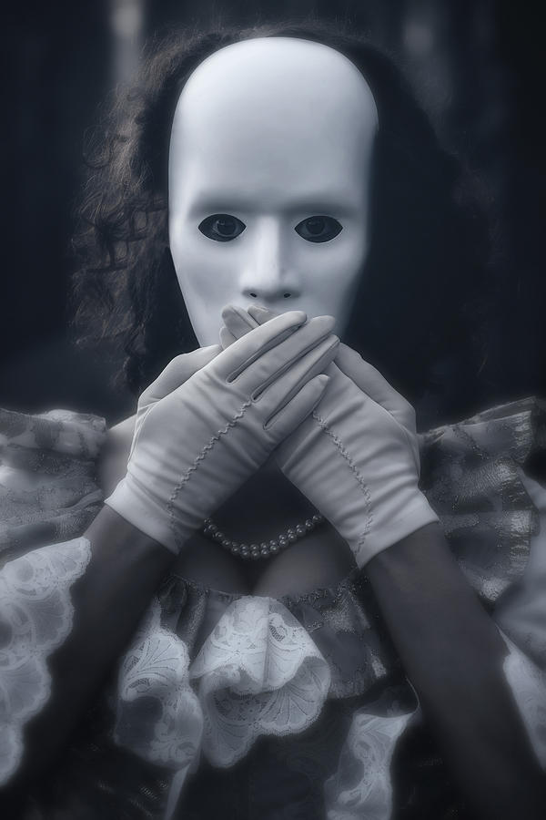 Masked Woman Photograph by Joana Kruse