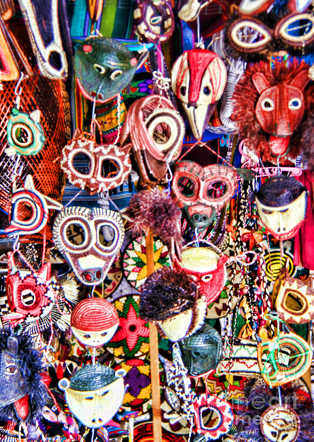 Masking You in El Casco by Diana Sainz Photograph by Diana Raquel Sainz
