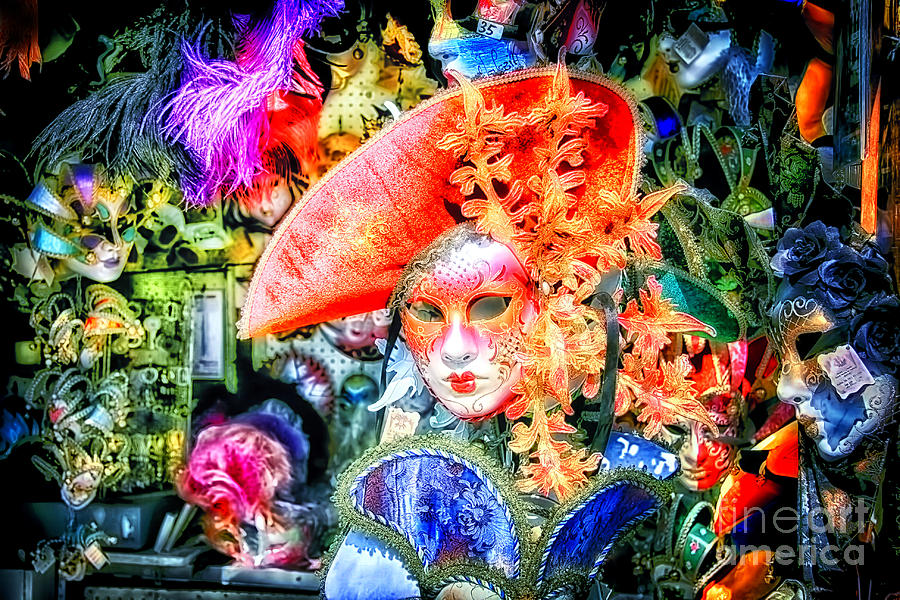 Masks of Venice 20 Photograph by Jack Torcello