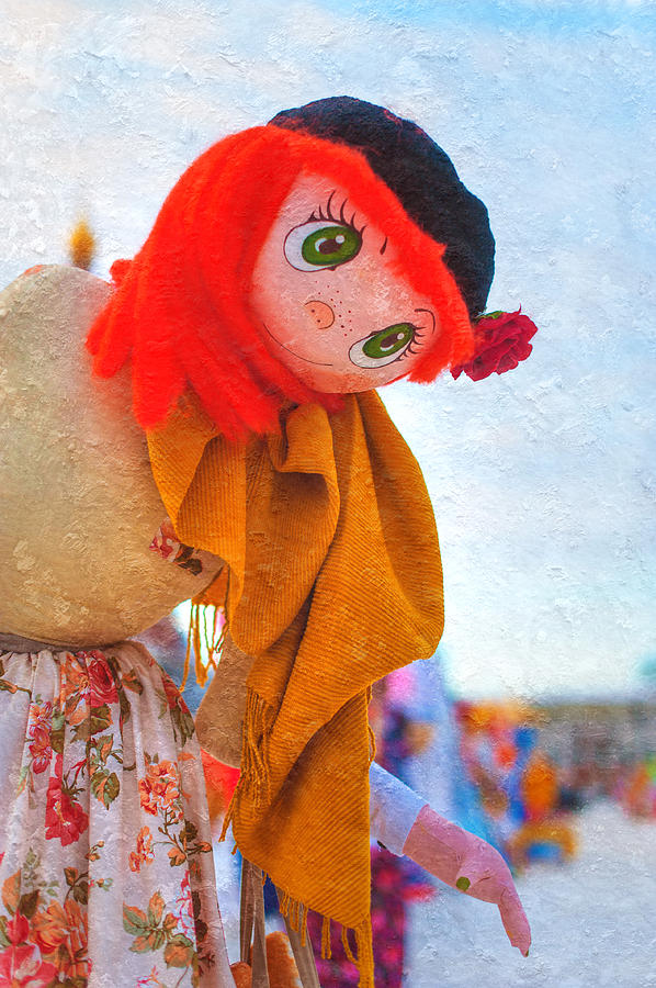 Maslenitsa Dolls 6. Russia Photograph by Jenny Rainbow