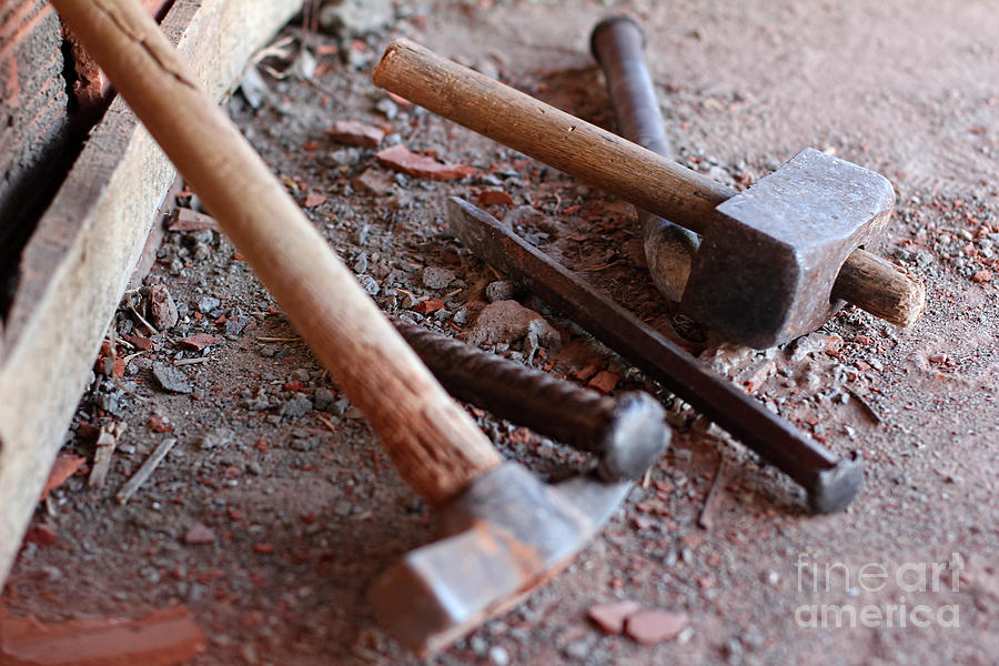 Mason tools Photograph by Afli Sam Fine Art America
