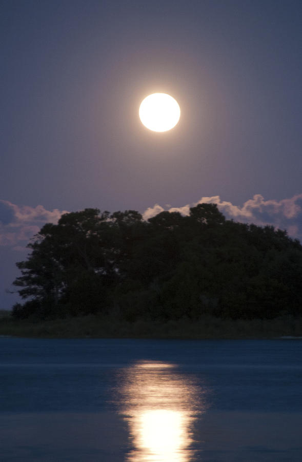 Masonboro Moonrise Photograph by Phil Mancuso