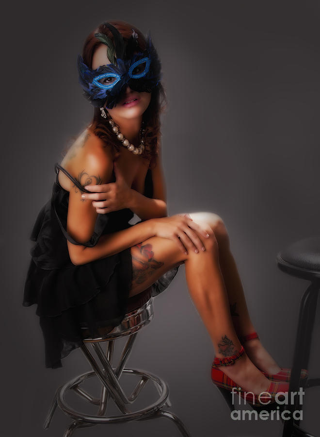 Masquerade  ... Photograph by Chuck Caramella