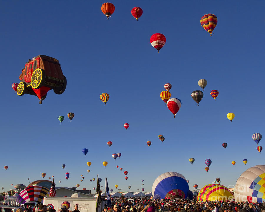 Mass Ascension Photograph by Gary Holmes