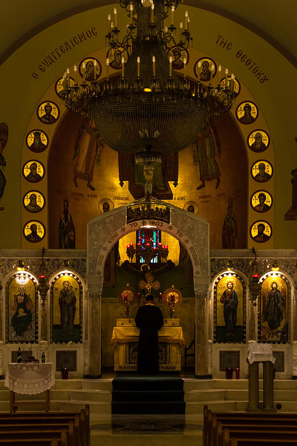 Mass at St Sophia Photograph by Ed Gleichman