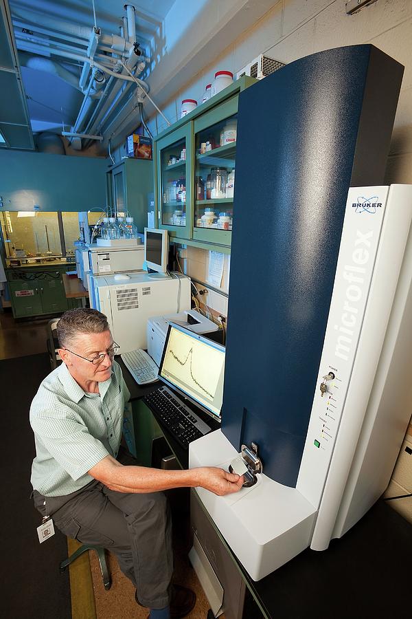 Human Photograph - Mass Spectrometry Sugar Analysis by Stephen Ausmus/us Department Of Agriculture