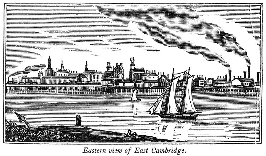 Massachusetts Cambridge Painting by Granger