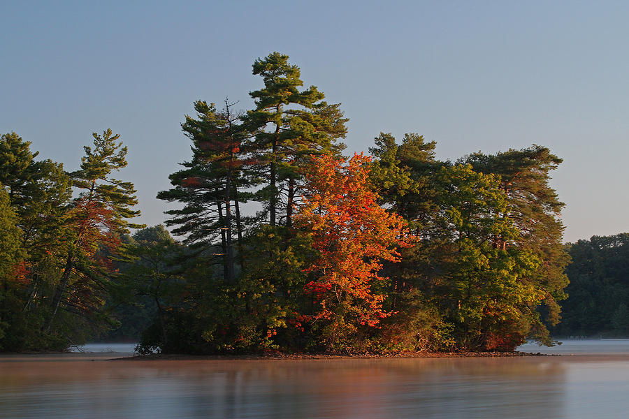 Massachusetts Lake Cochituate Photograph by Juergen Roth