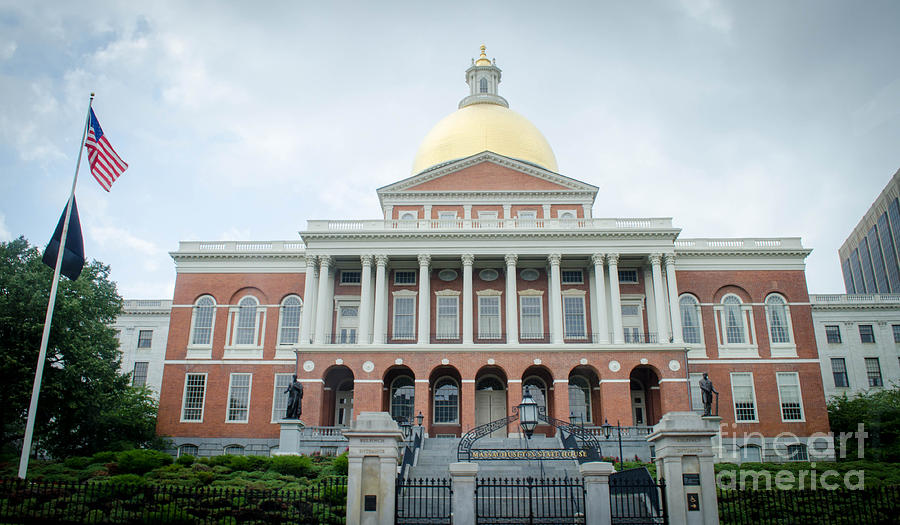 Massachusetts State House Photograph by Andrea Anderegg