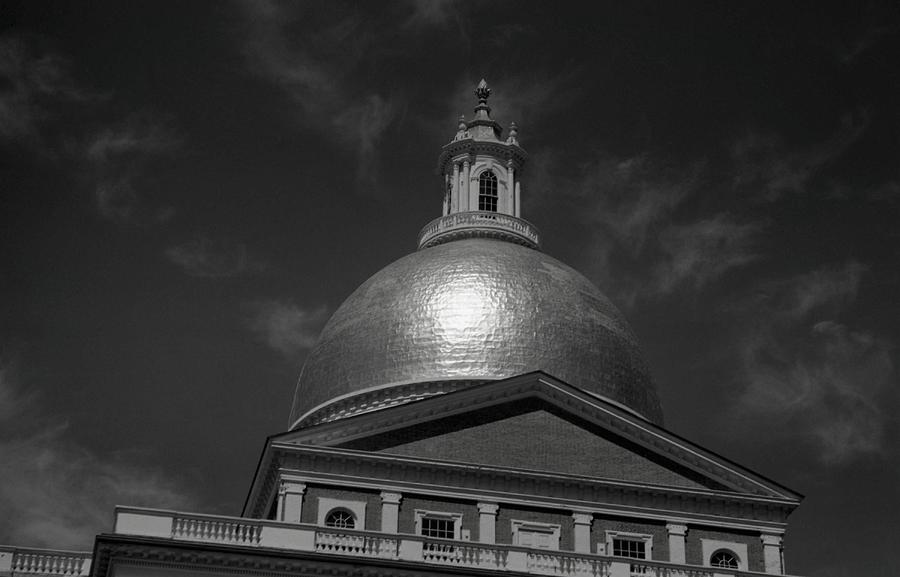 Massachusetts State House Dome Photograph by John Schneider