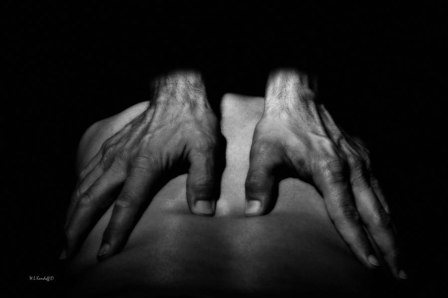 Massage Hands Photograph by Wayne Kondoff