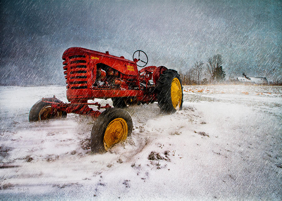 Трактор мустанг. Трактор зимой. Современный трактор зимой. Трактор зим. Красный трактор зимой.