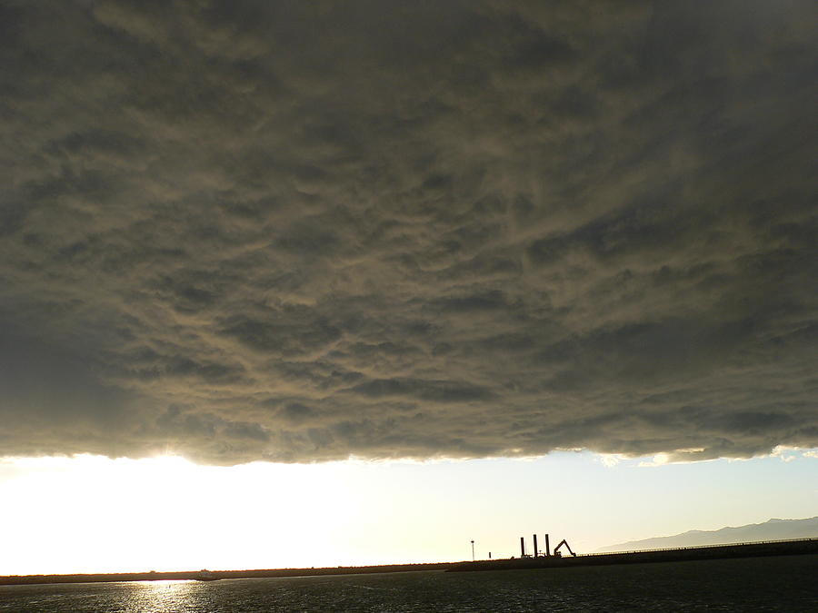 Alien Storm Cloud Photograph by Jeff Lowe